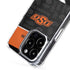 Oklahoma State University Split Jersey iPhone 15 Pro MagSafe Case